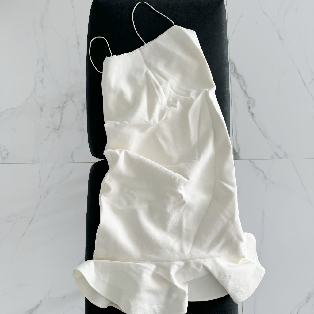 White Slip Dress - Likely
